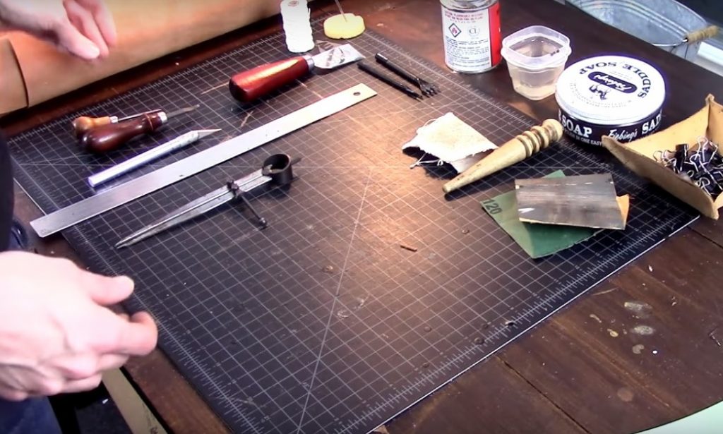 dụng cụ làm đồ da cơ bản