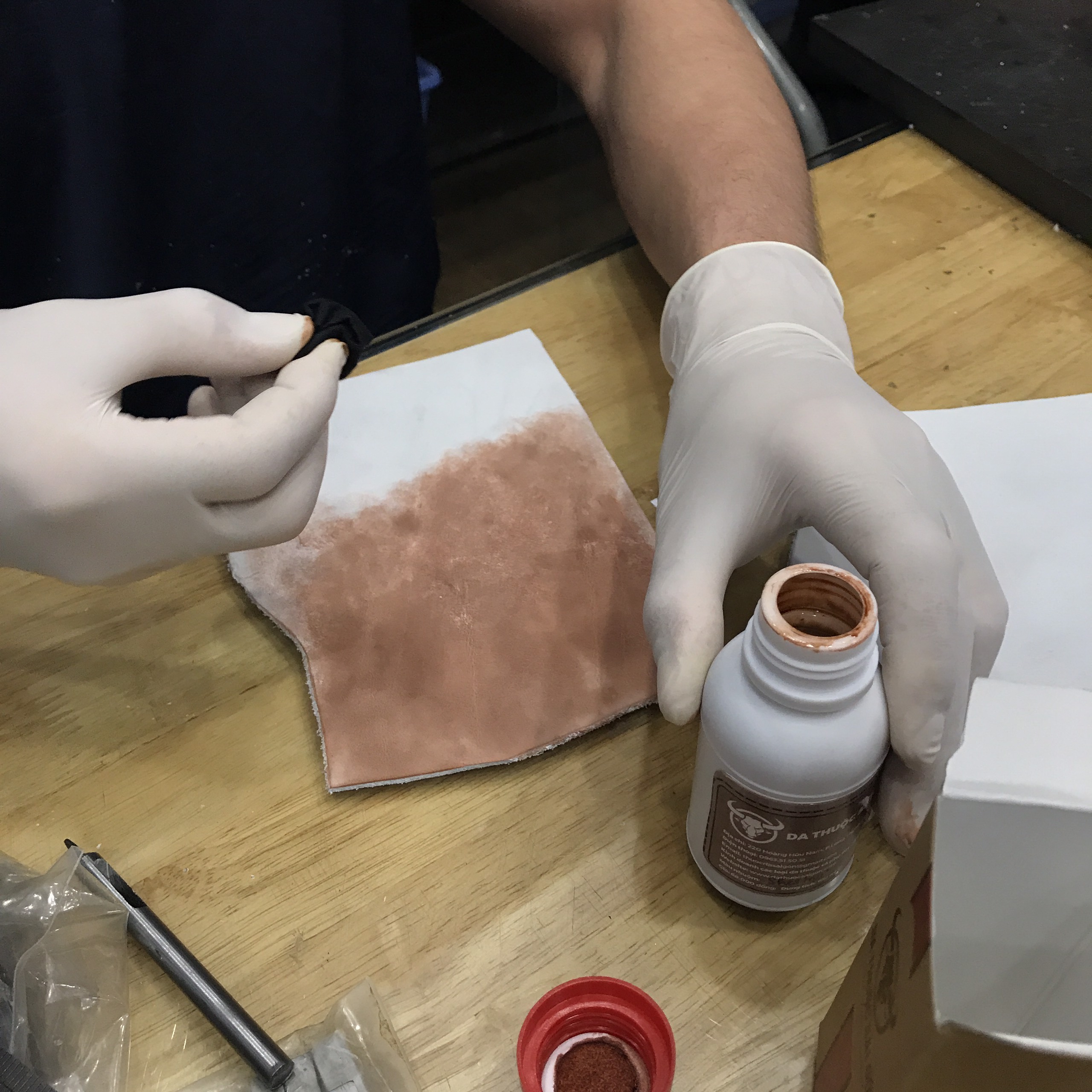 dụng cụ làm túi ví da handmade tphcm