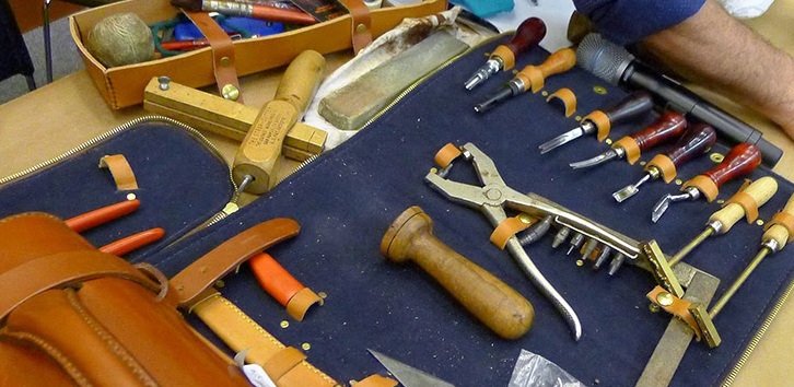 dụng cụ làm túi ví da handmade tphcm