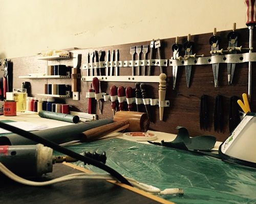 dụng cụ làm túi ví da handmade tphcm