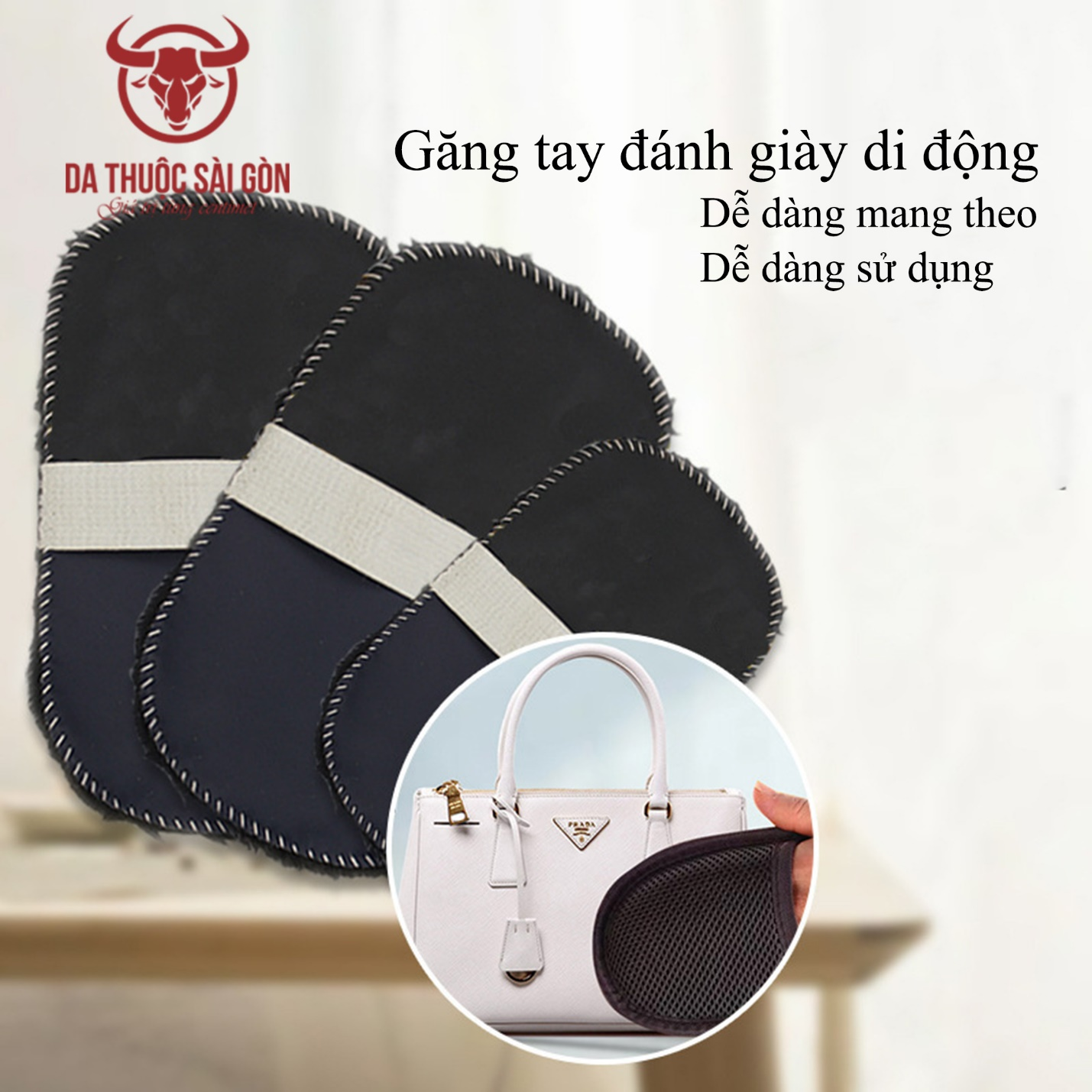 găng tay vệ sinh giày da