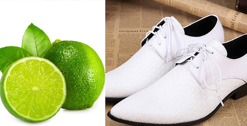 Giày trắng bị mốc đen