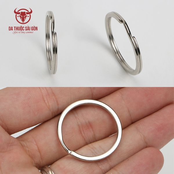 Khoen móc khóa dẹp 30mm