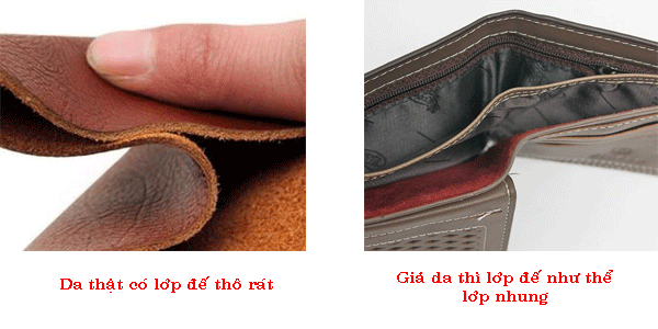 Phân biệt da thật da giả Cách phân biệt da thật da giả nhanh nhất