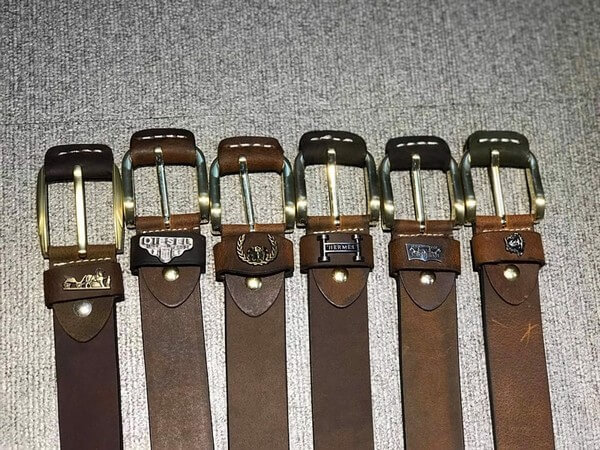 thắt lưng da bò sáp