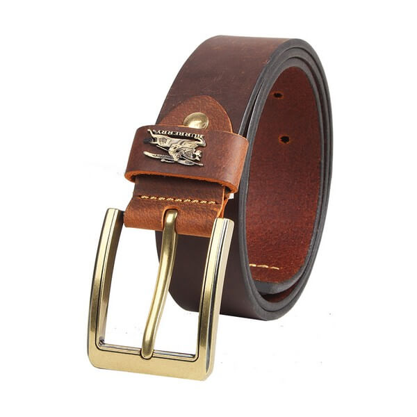 thắt lưng da bò sáp