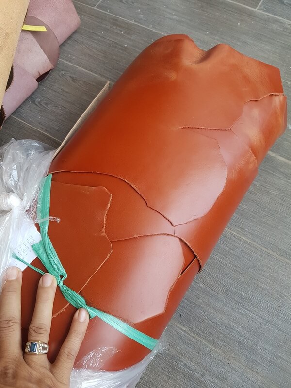 thu mua da trâu bò