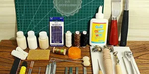 SÁNG TẠO VÍ DA HANDMADE TỪ DỤNG CỤ LÀM ĐỒ DA CƠ BẢN