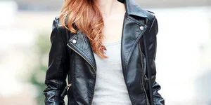 Áo khoác nữ da bò vẻ đẹp sang trọng hợp thời trang