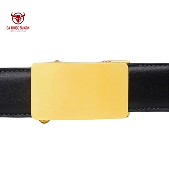 Đầu khóa thắt lưng nam tự động cao cấp Đầu TL12 màu vàng
