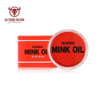 Dầu Chồn Columbus Mink Oil Nhật Bản Dưỡng Đồ Da | Da Thuộc Sài Gòn