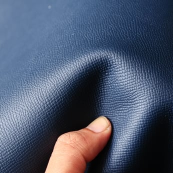 Da dập vân Epsom màu xanh navy