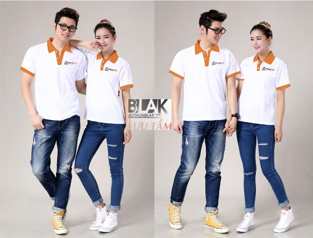 May gia công áo thun đồng phục công ty Hanoilink - Hình 2