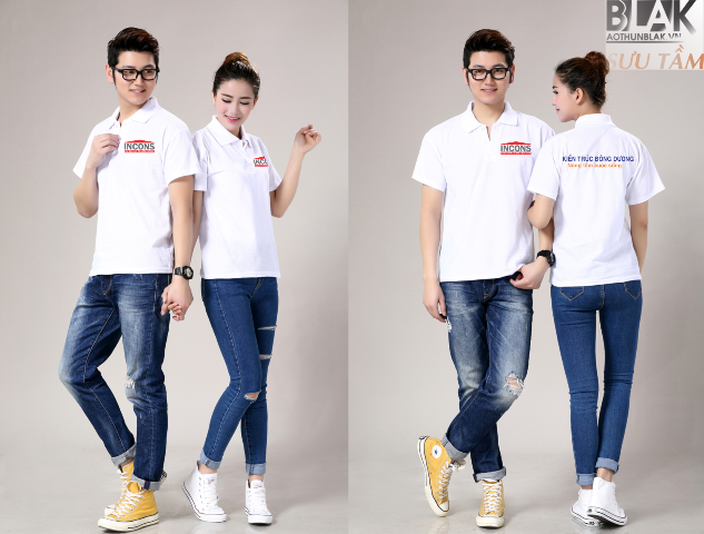 May gia công áo thun đồng phục công ty Kiến Trúc Đông Dương - Hình 3