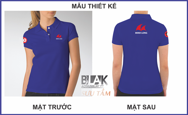 May gia công áo thun đồng phục công ty Minh Long - Hình 1