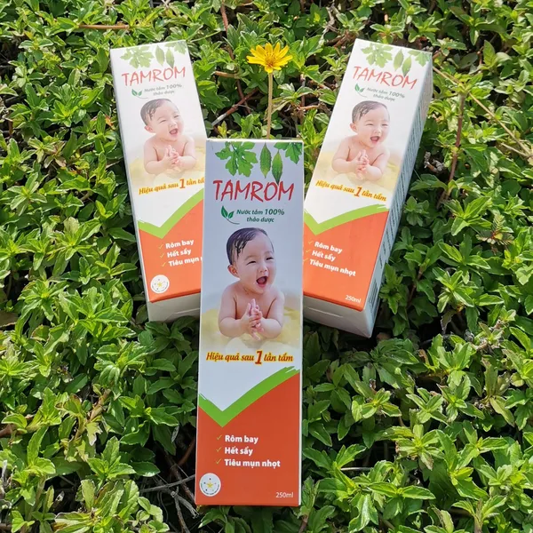 Combo 5 hộp nước tắm thảo dược trị rôm sảy Tamrom 