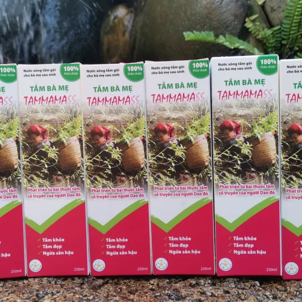 Combo 6 hộp nước tắm sau sinh của người Dao đỏ Tammama