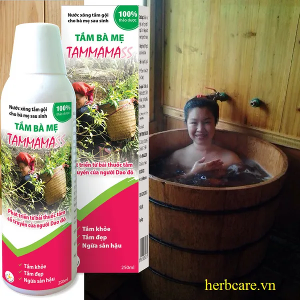 Nước Tắm Thảo dược Sau Sinh Của Người Dao Đỏ TAMMAMASS 250ML