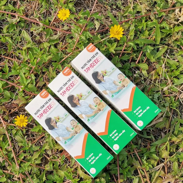 Combo 3 hộp nước tắm trẻ em Tambebe ss