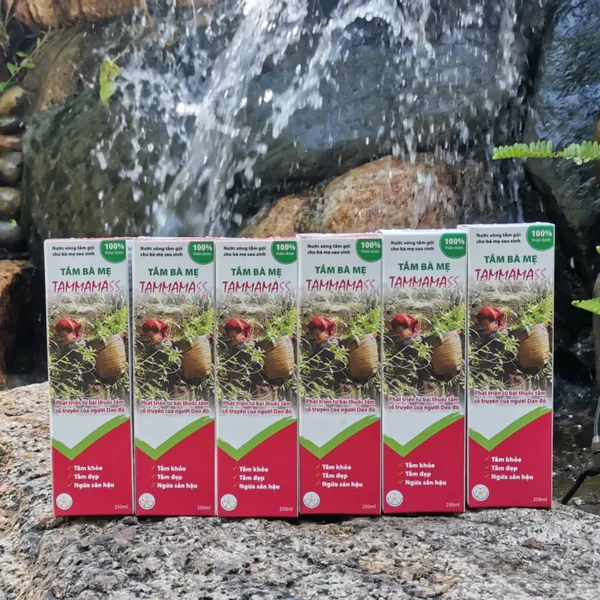 Combo 6 hộp nước tắm sau sinh của người Dao đỏ Tammama