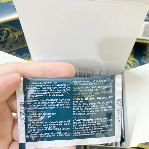 DEGULAM tăng cường miễn dịch, hỗ trợ điều trị sốt xuất huyết, các loại sốt virus.