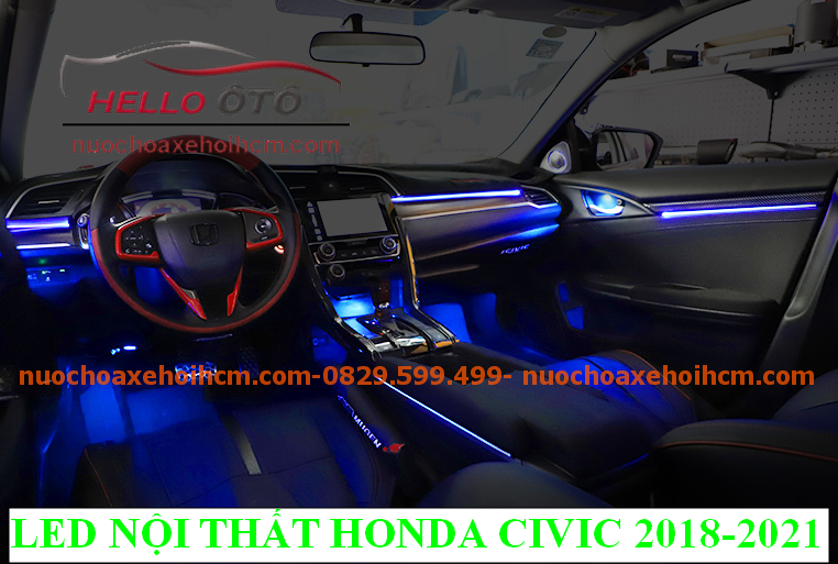 Led Nội Thất Ambient Light Honda Civic 2018-2021