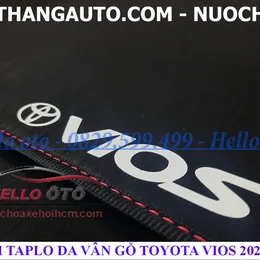 Thảm Taplo Da Vân Gỗ Chống Nắng Toyota Vios 2021-2022