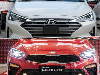 Nên mua Hyundai Elantra hay Kia Cerato: Khi xe Hàn đấu nhau bằng thiết kế và giá bán
