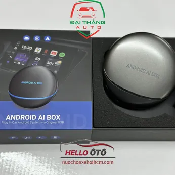 Android Ai Box phiên bản mới nhất 2023 Hàng Sẵn Lắp HCM ( TẶNG CAMERA HÀNH TRÌNH + SIM 4G +THẺ NHỚ 32G ) 