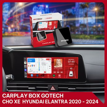 CARPLAY BOX GOTECH CHO XE HYUNDAI ELANTRA 2020-2024