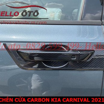 Hõm Chén Cửa Carbon Kia Carnival 2021-2022