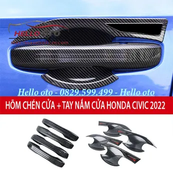 HÓM CHÉN CỬA & TAY NẮM CỬA HONDA CIVIC 2022