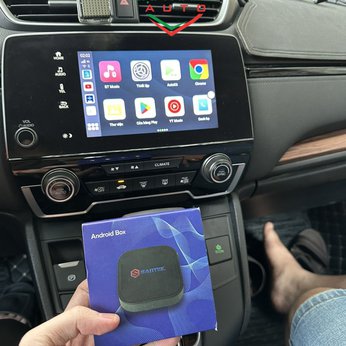 Honda CRV 2022 - 2023 lắp Android box Santek