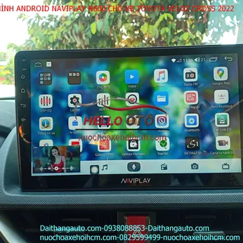 LẮP MÀN HÌNH ANDROID NAVIPLAY N600 CHO XE TOYOTA VELOZ CROSS 2022