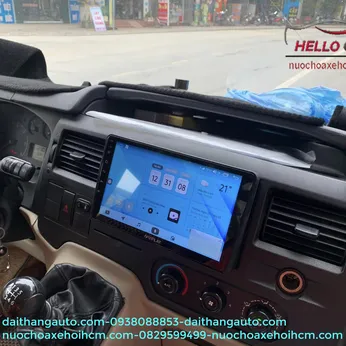 LẮP MÀN HÌNH ANDROID NAVIPLAY N600 CHO XE FORD TRANSIT