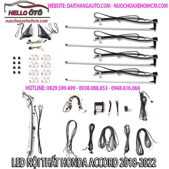 LED NỘI THẤT THEO XE HONDA ACCORD 2018-2022