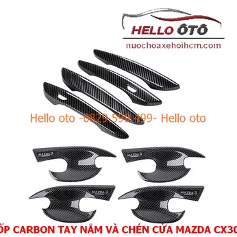 Ốp tay nắm cửa và hõm chén cửa Mazda CX30