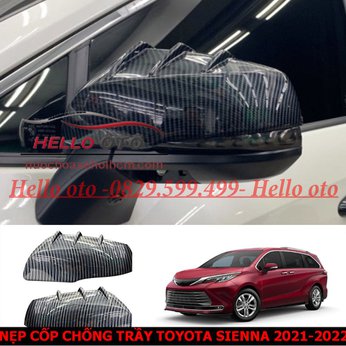 Ốp gương chiếu hậu Toyota Sienna 2021-2022