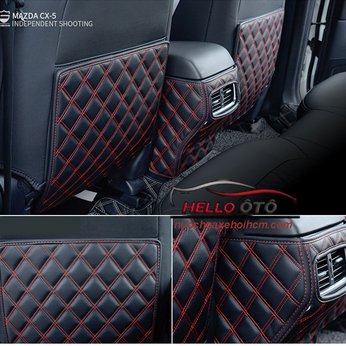 Ốp Chống Trầy Trụ Giữa Và Lưng Ghế Mazda CX5 2018