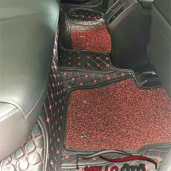 Thảm Lót Sàn Ô tô 6D Honda City 2018 Da Cacbon