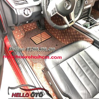 Thảm Lót Sàn Ô tô 6D Mercedes E200 2018