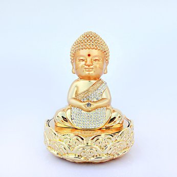 Tượng Phật Nước Hoa Ô tô Phong Thủy