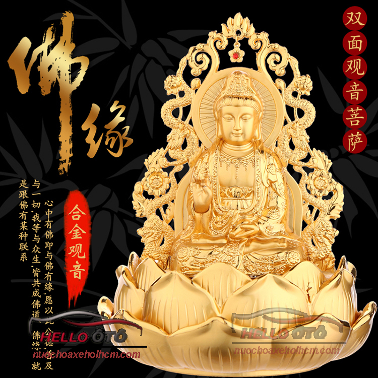 Tượng Phật Quan Âm Nước Hoa Ô tô Cao Cấp