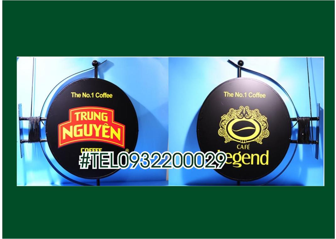 Biển công ty làm theo mẫu hút nổi