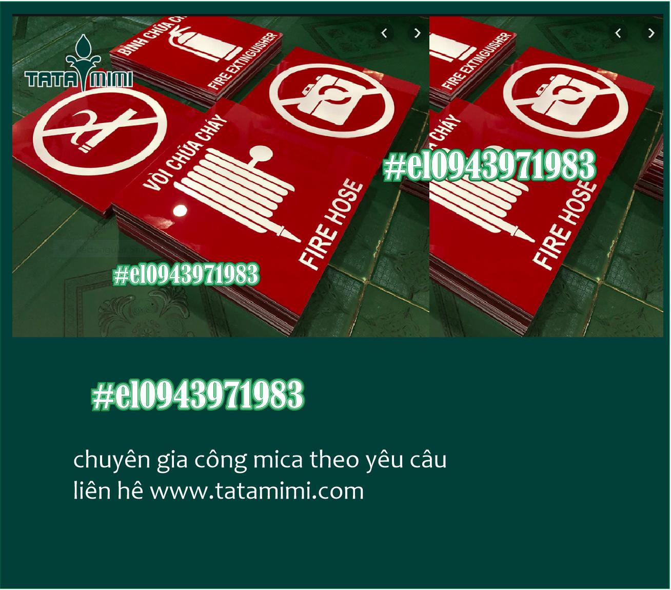 Biển báo làm theo yêu cầu