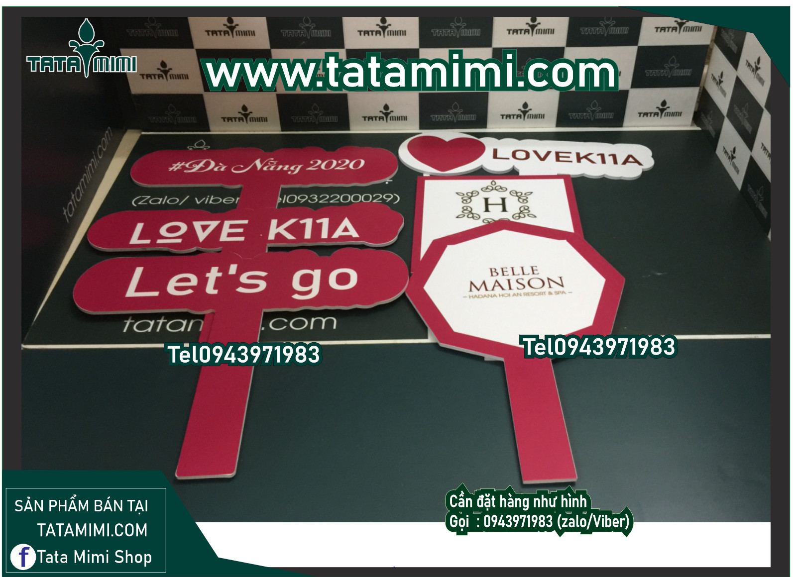 In hashtag thường làm bằng chất liệu gì