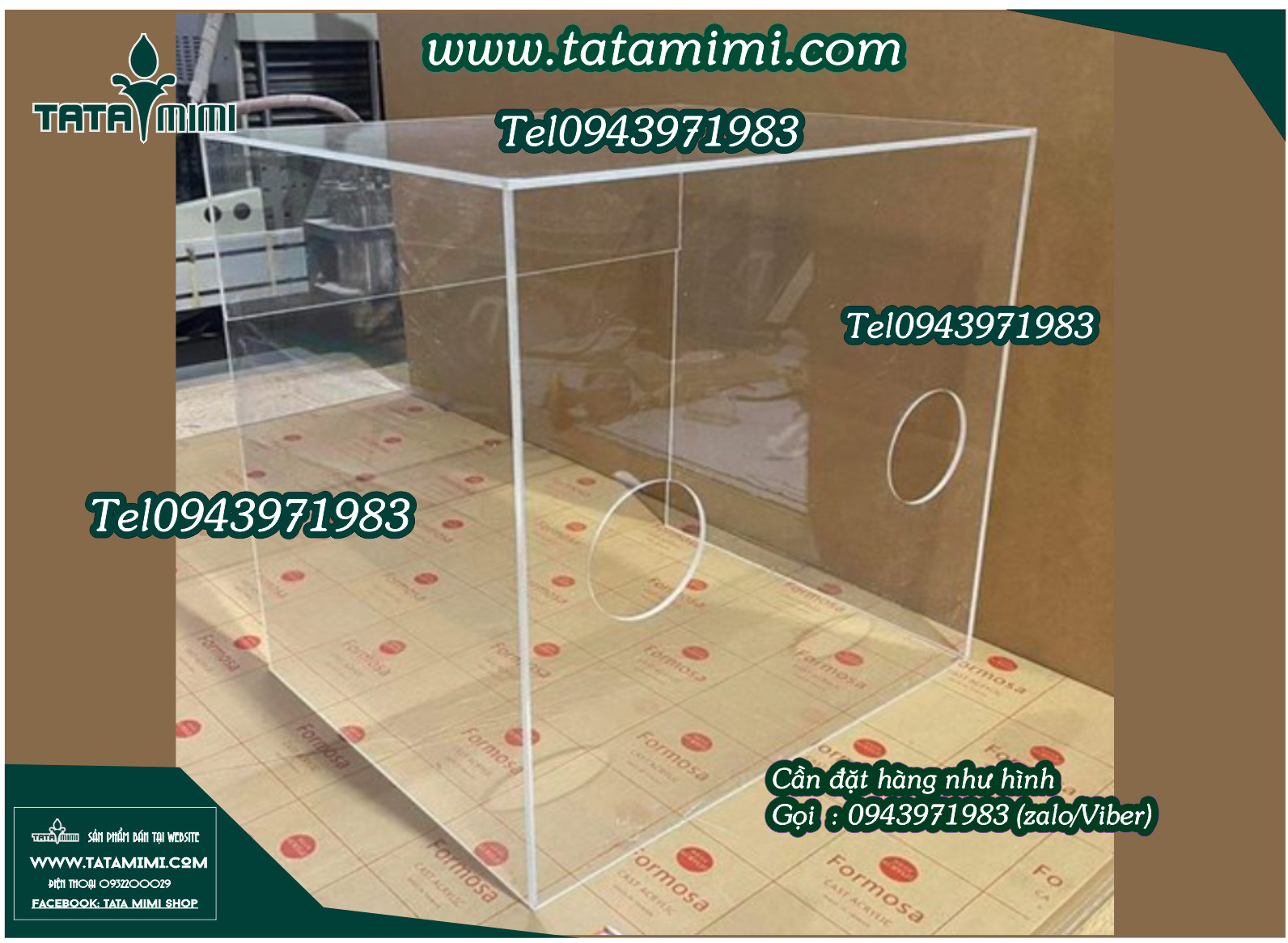 Kệ mica chống giọt bắn nơi làm việc