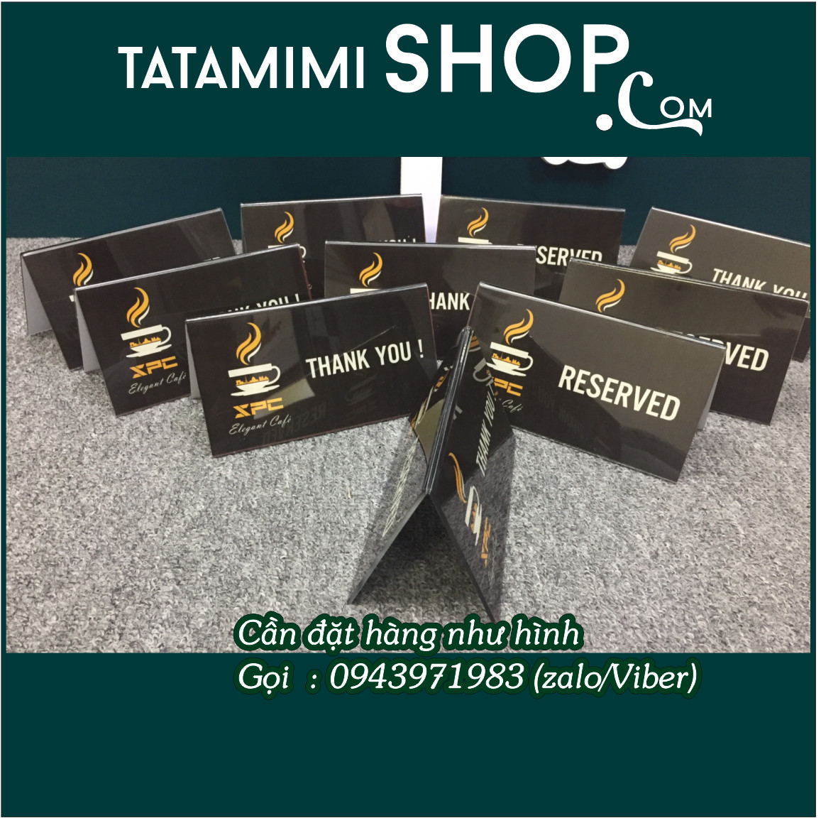 Bảng chữ A bồi decal hay không