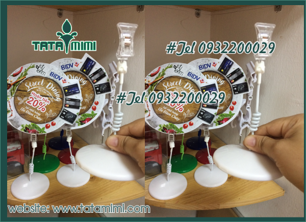 Kẹp pop mica- sắt - inox có sẵn tại kho