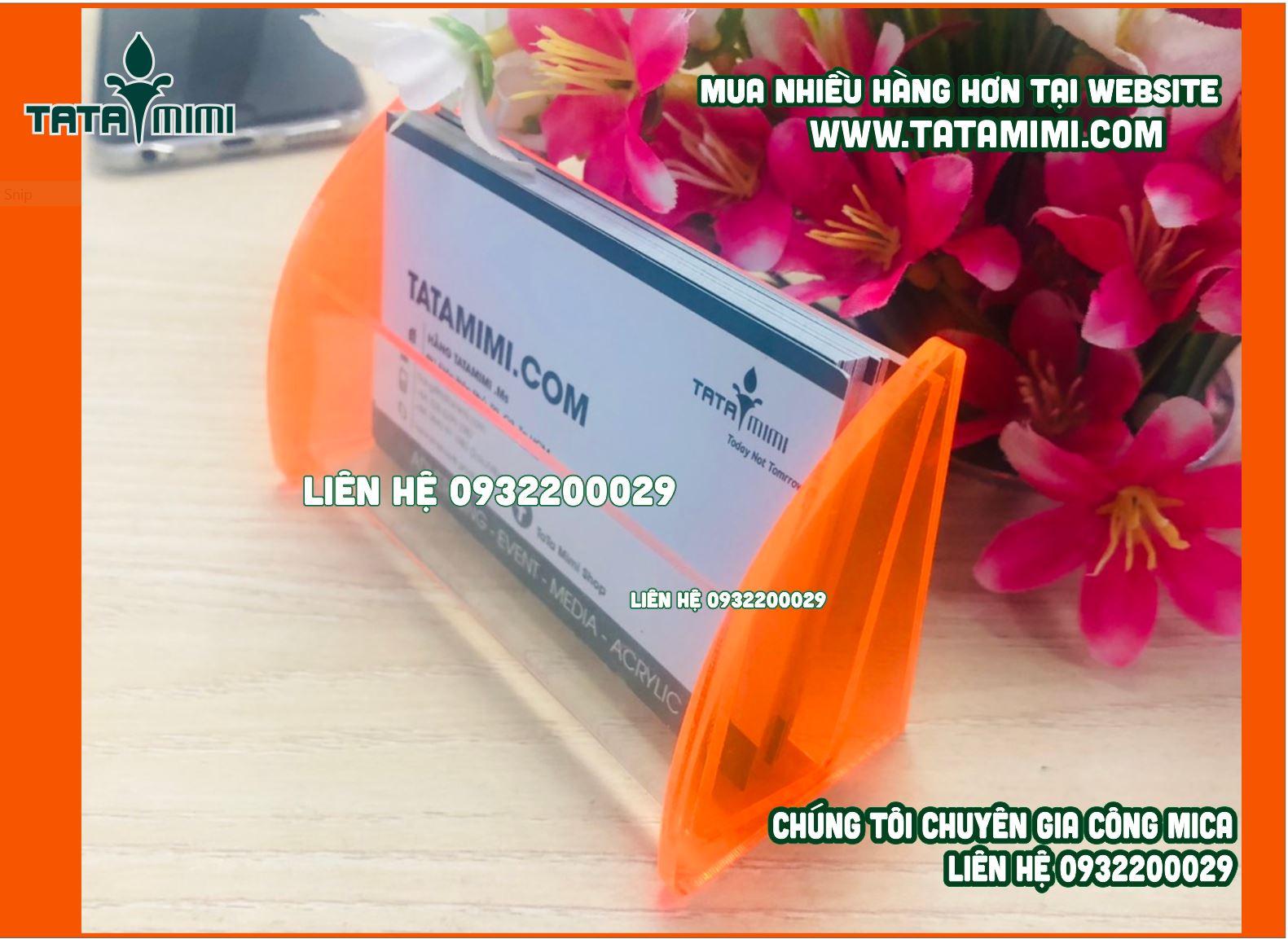 Mẫu hộp đựng name card để bàn tư vấn